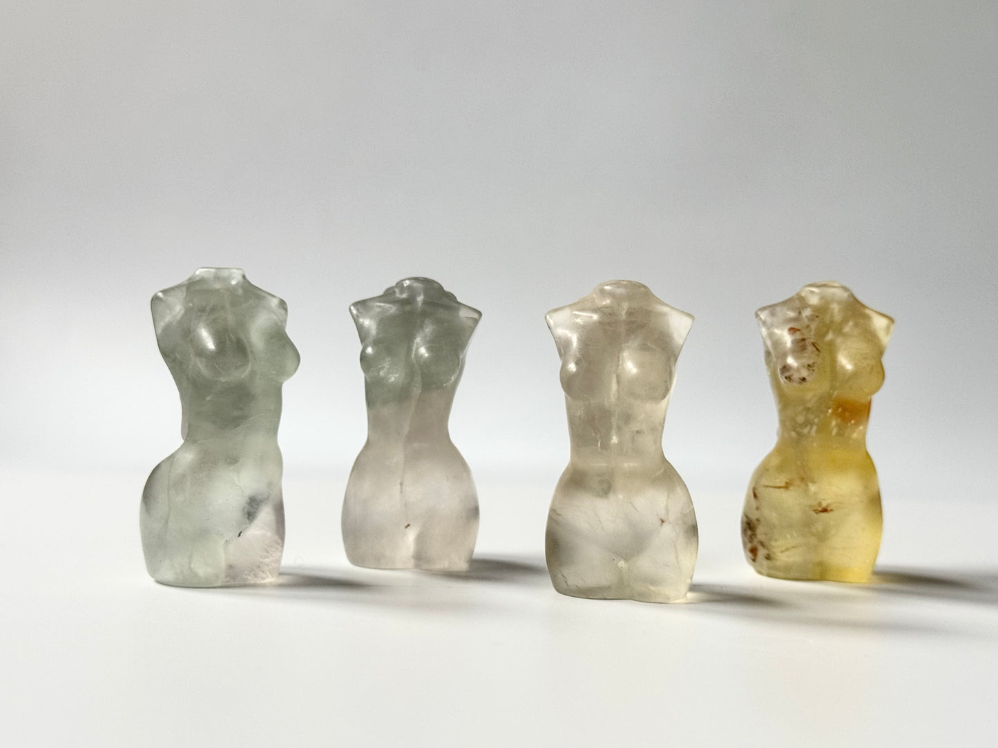 Small Woman Goddess Body, Fluorite