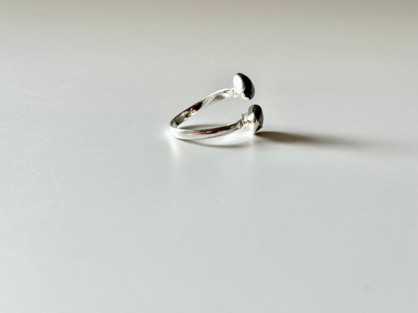 Hematite Adjustable Ring