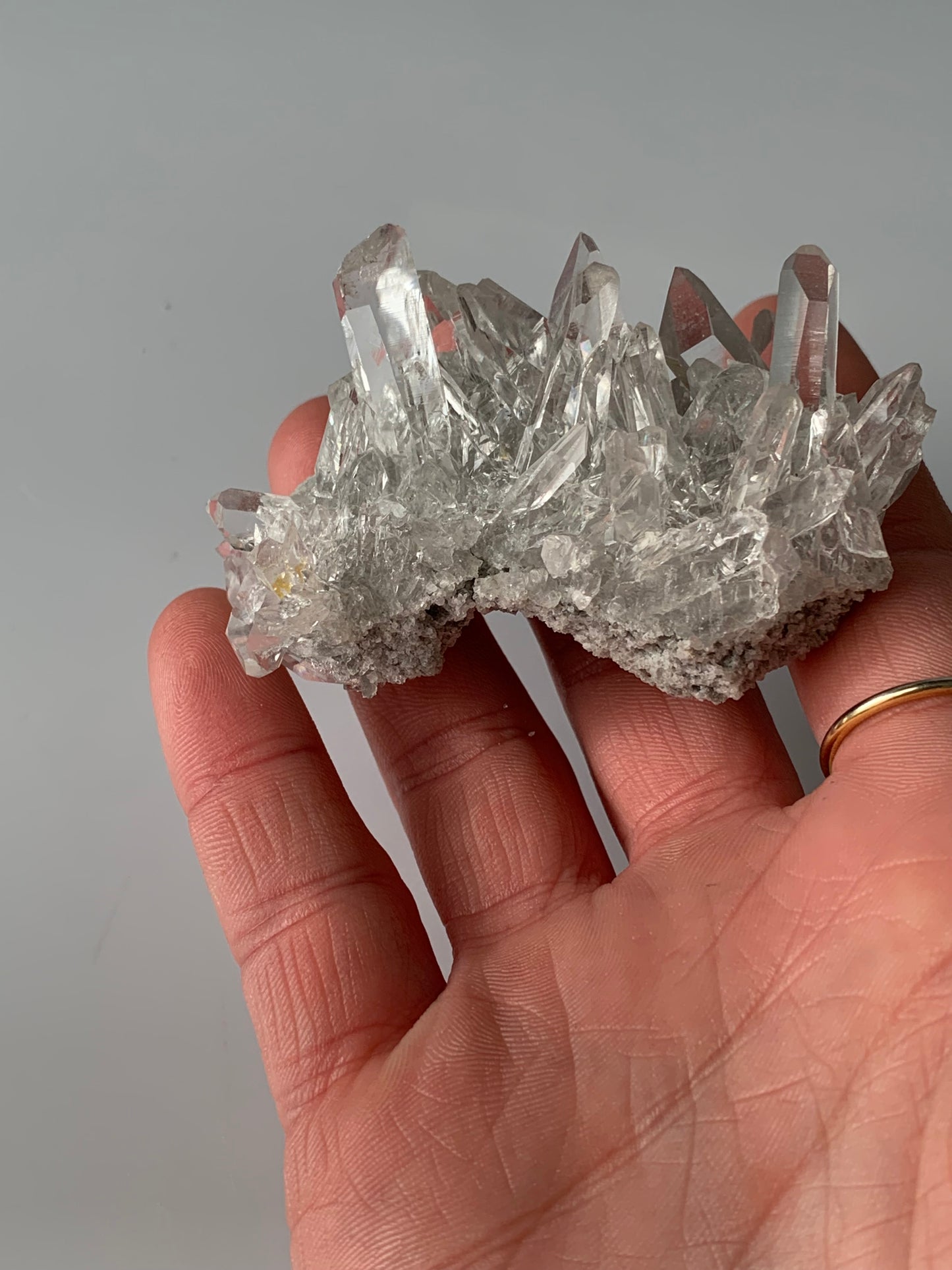Clear Quartz Crystal Cluster