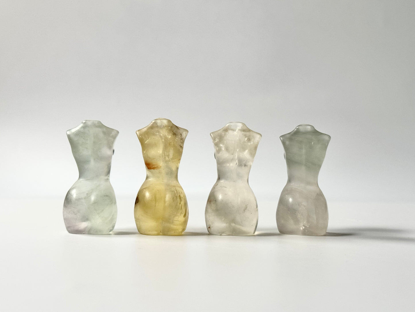 Small Woman Goddess Body, Fluorite