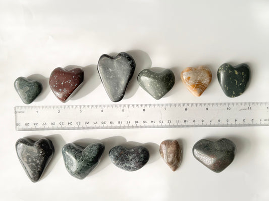 Lake Michigan Stone Hearts