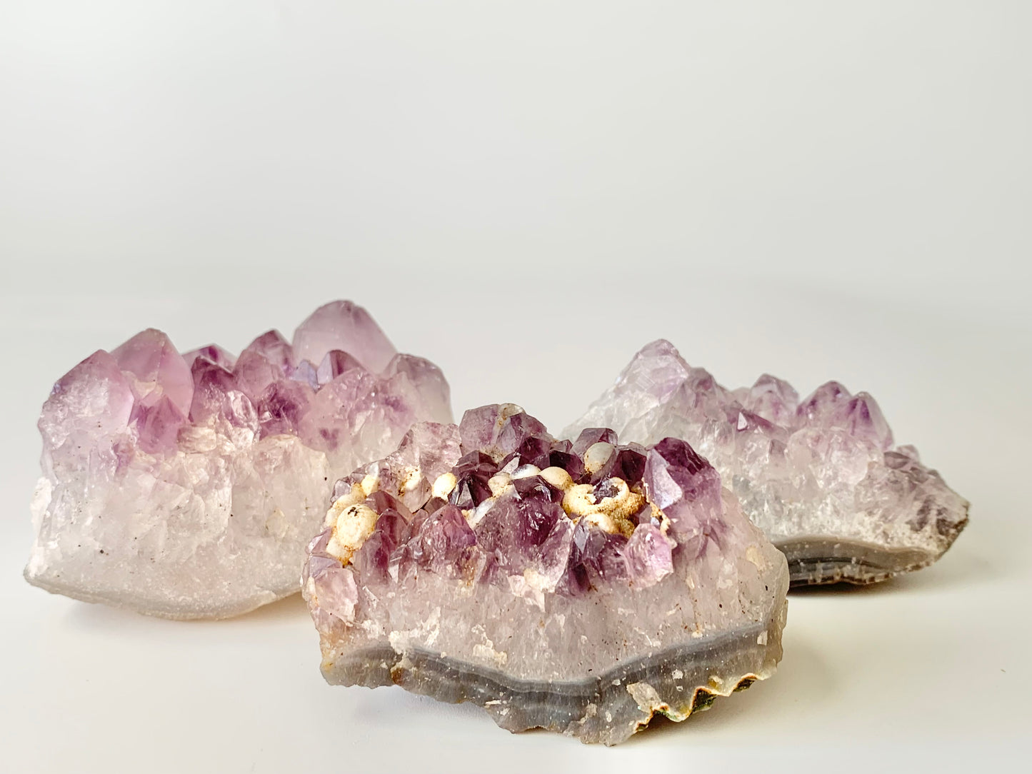 Raw Amethyst Crystal Cluster
