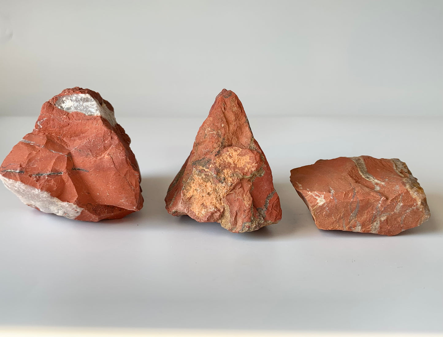 Red Jasper, Raw, Medium