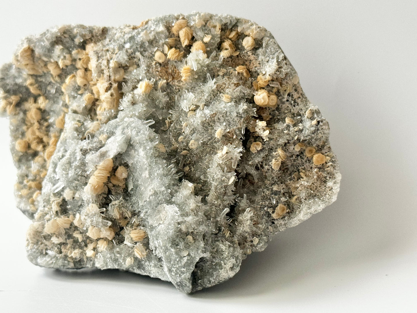 Needle Quartz with Siderite Specimen (E)