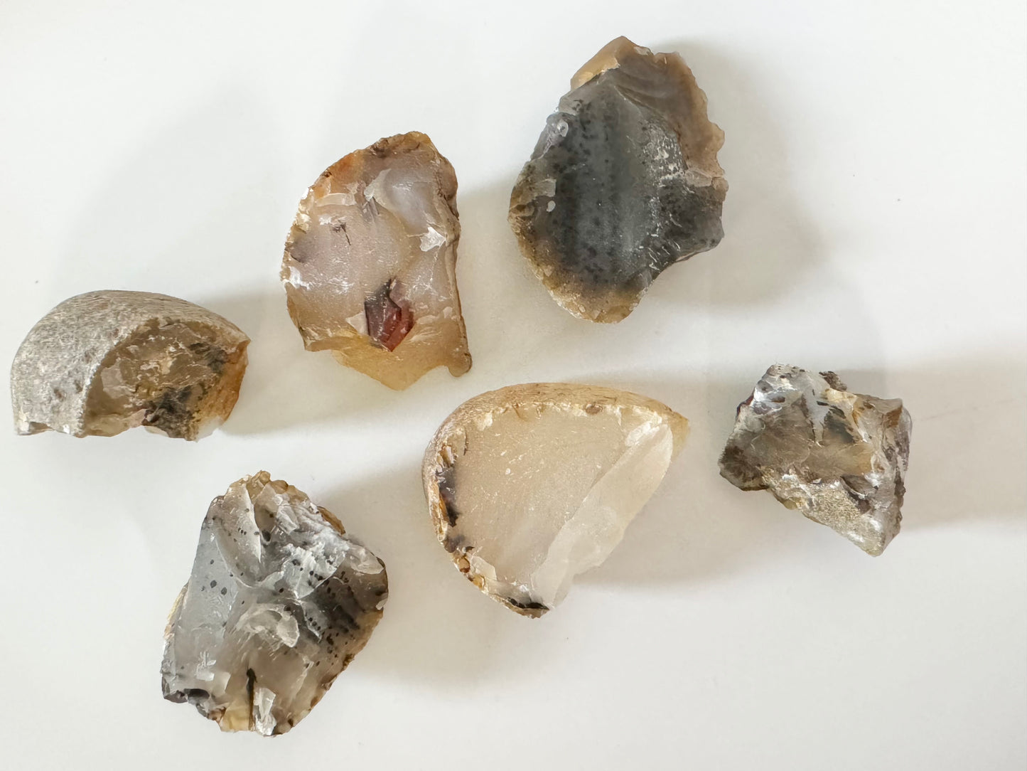 Raw Montana Moss Agate Tumble