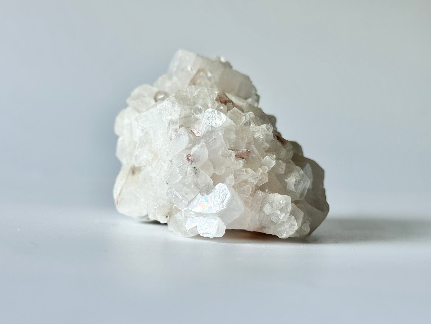 Apophyllite with Peach Stilbite