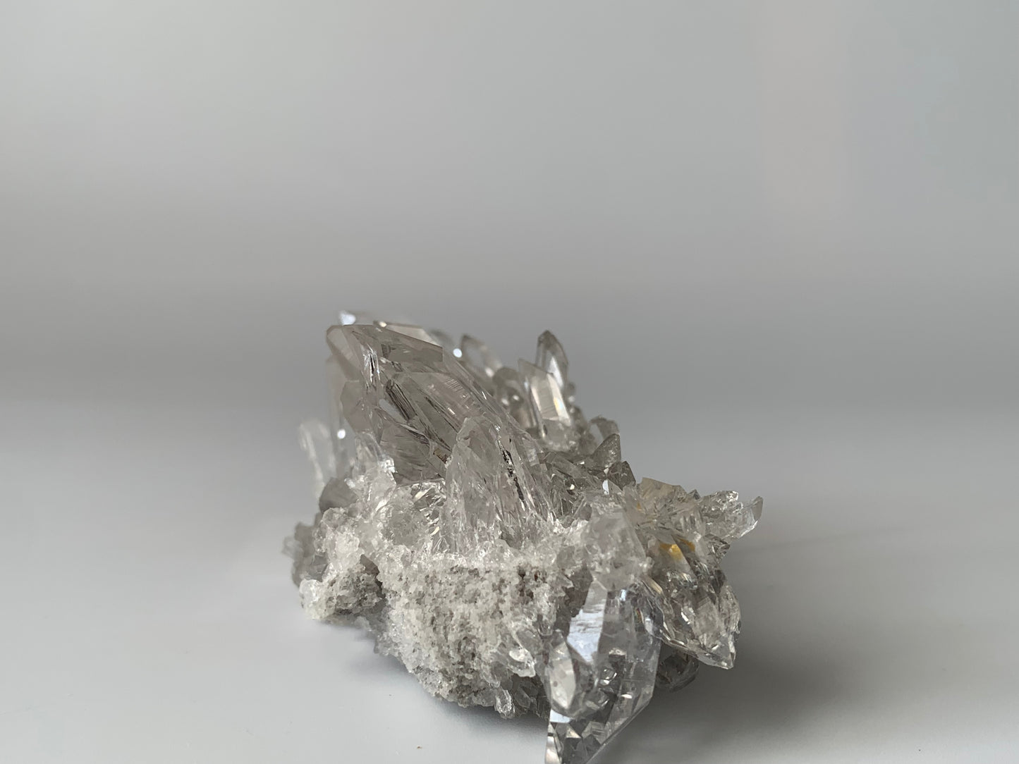 Clear Quartz Crystal Cluster
