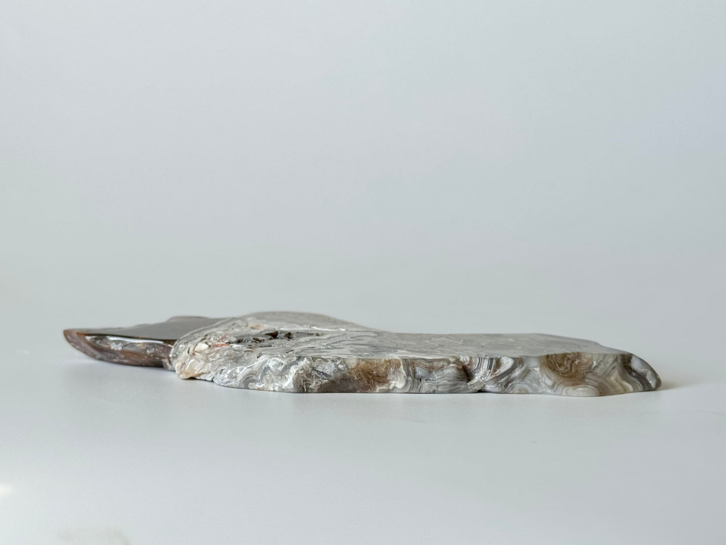 Crazy Lace Agate Slab, polished