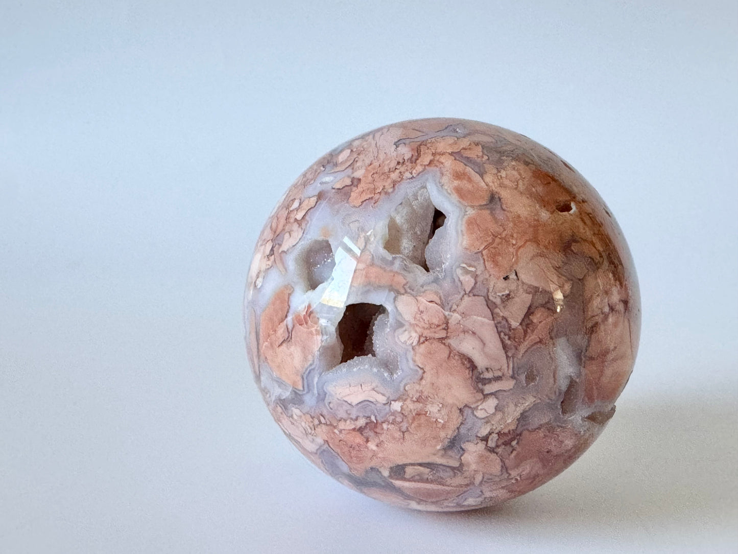 Pink Agate Sphere