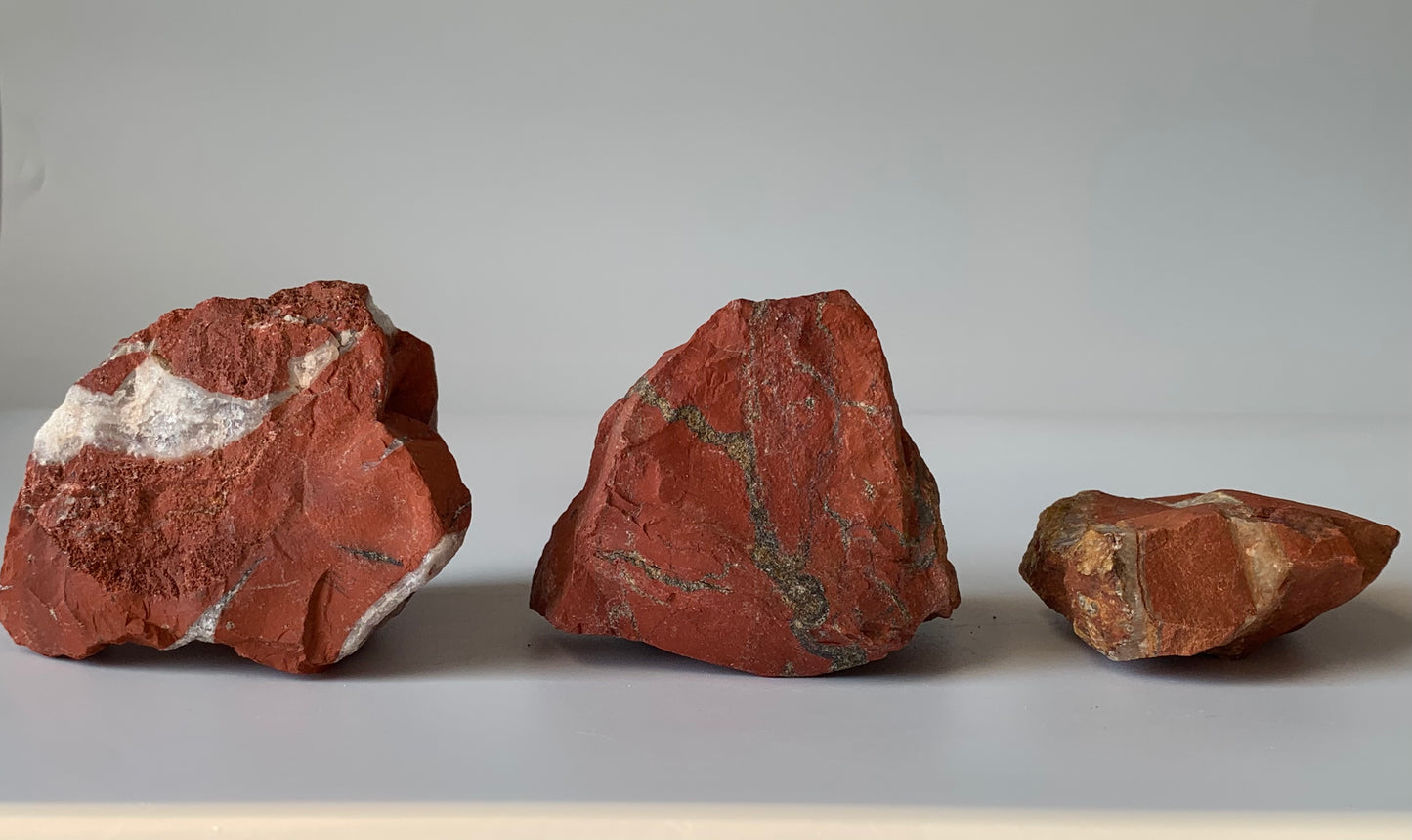 Red Jasper, Raw, Medium