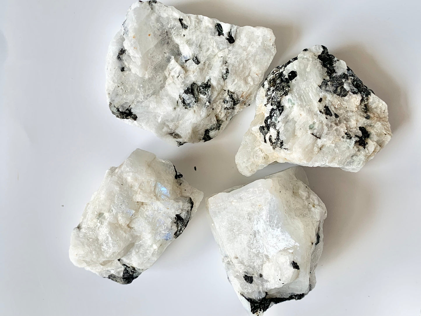 Rainbow Moonstone, Raw