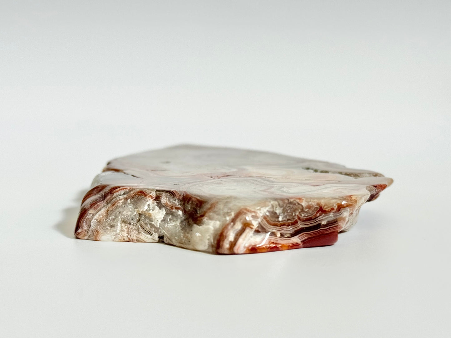 Crazy Lace Agate Slab, polished