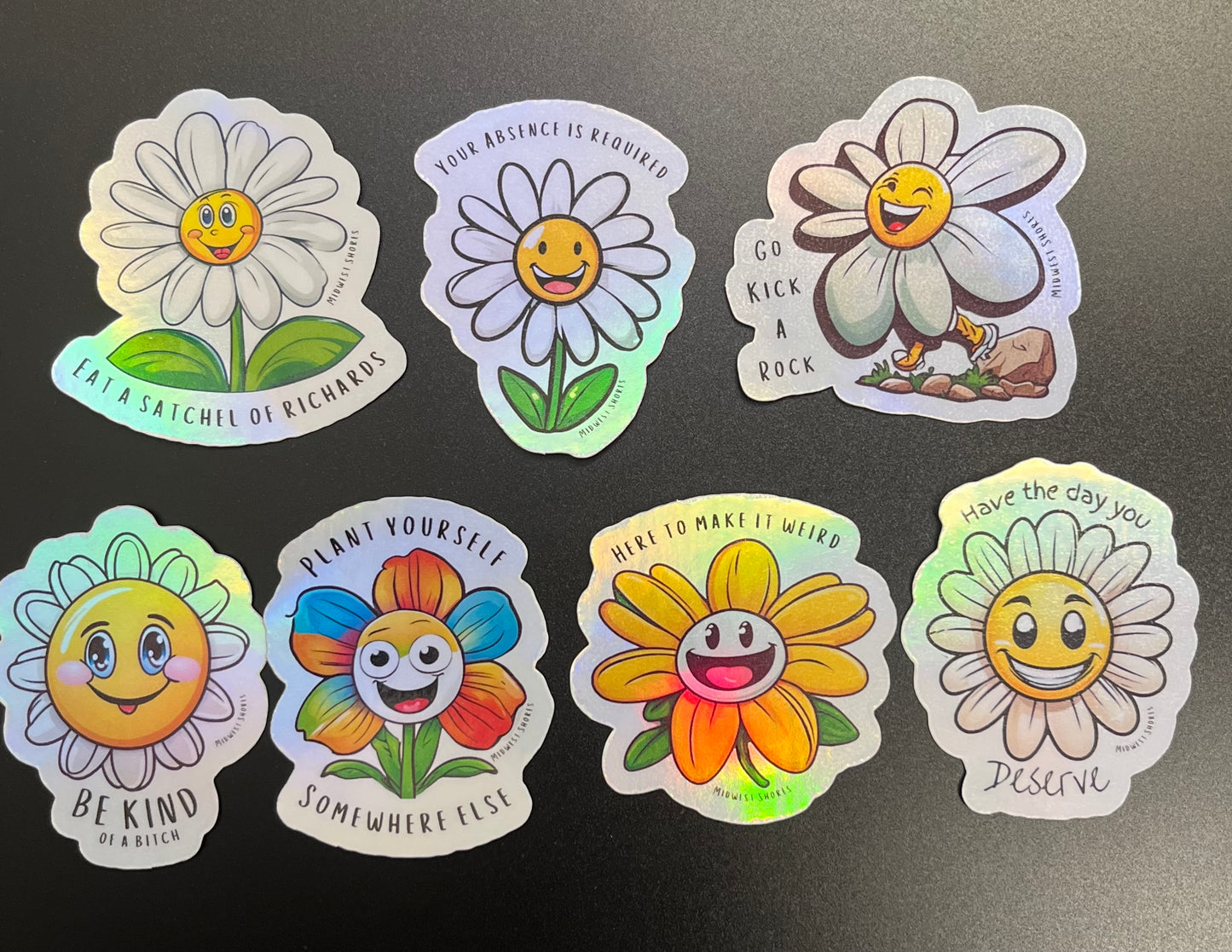 Demented Daisy Sticker Pack