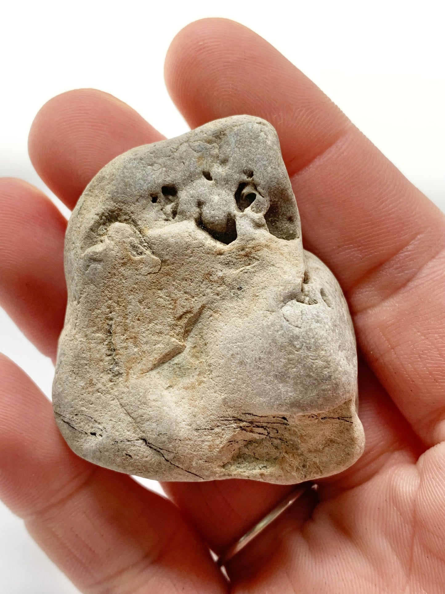 Smiling Lake Michigan Stone