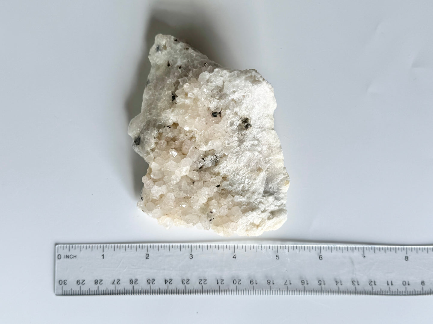 Clear Quartz with Pyrite Cubes