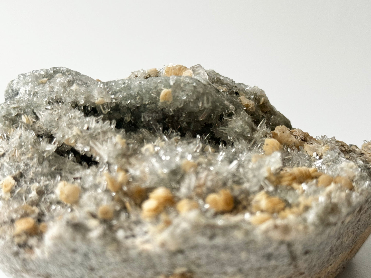 Needle Quartz with Siderite Specimen (E)