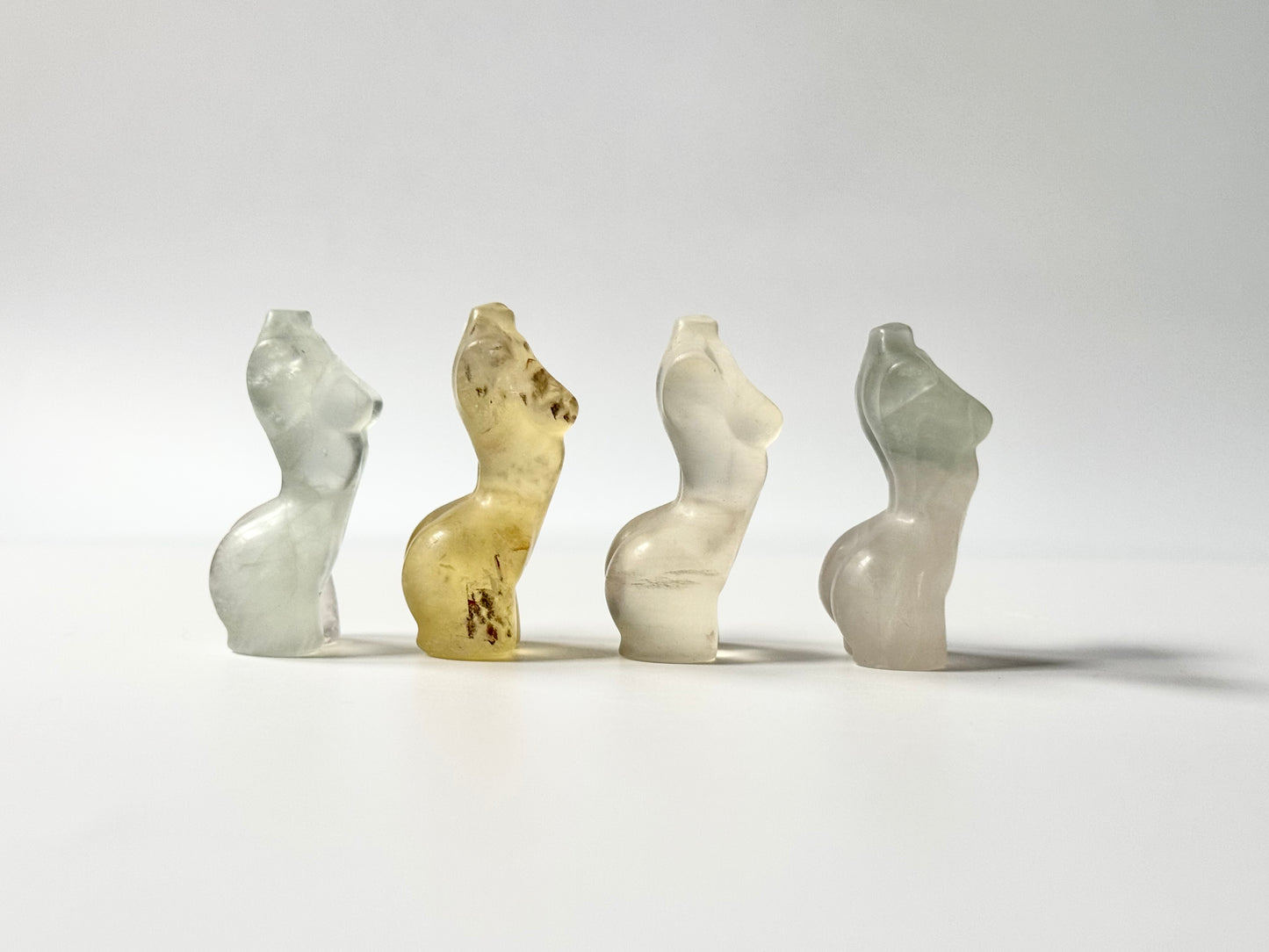 Small Woman Goddess Body, Fluorite