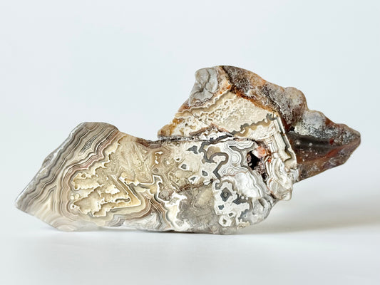 Crazy Lace Agate Slab, polished