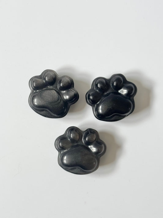 Paw Print Carving