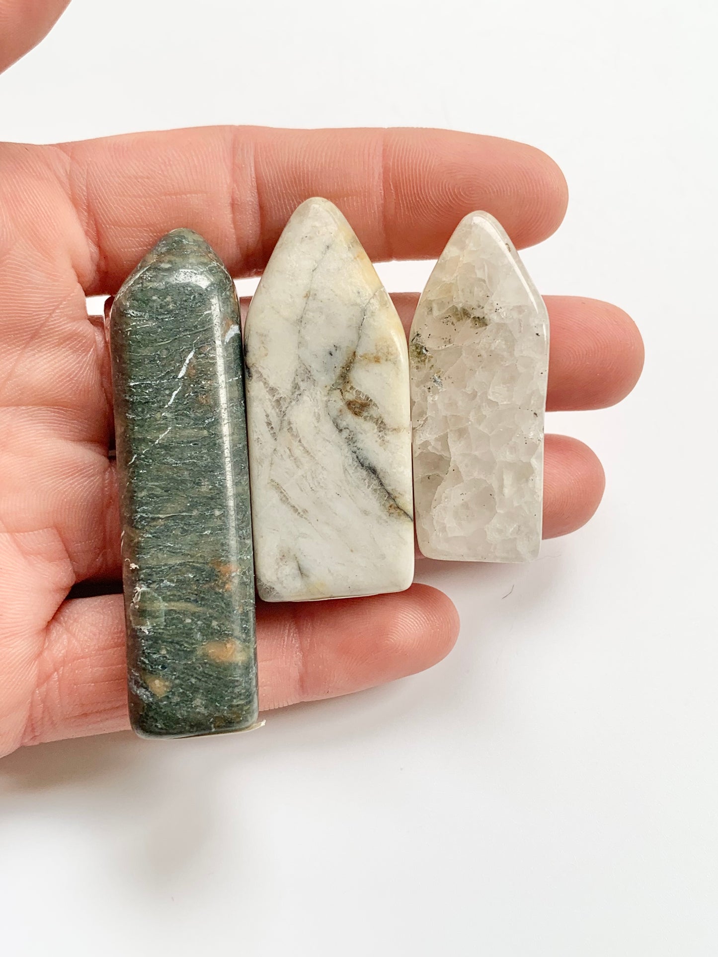 Lake Michigan Stone Towers