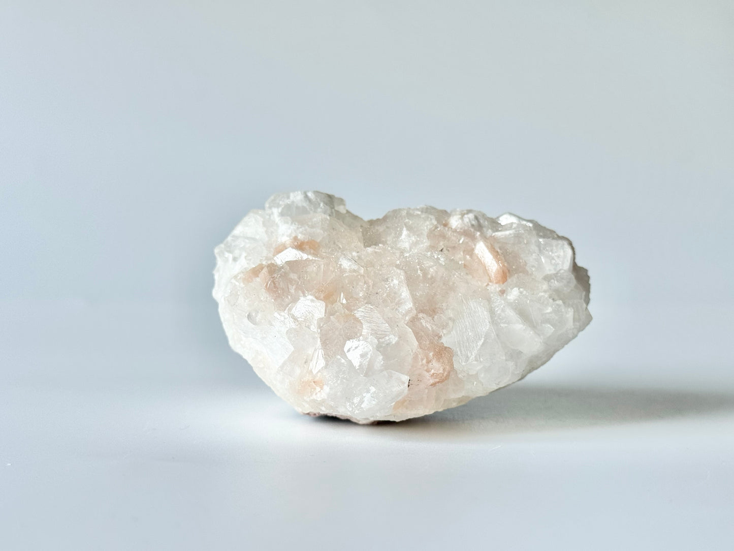 Apophyllite with Peach Stilbite