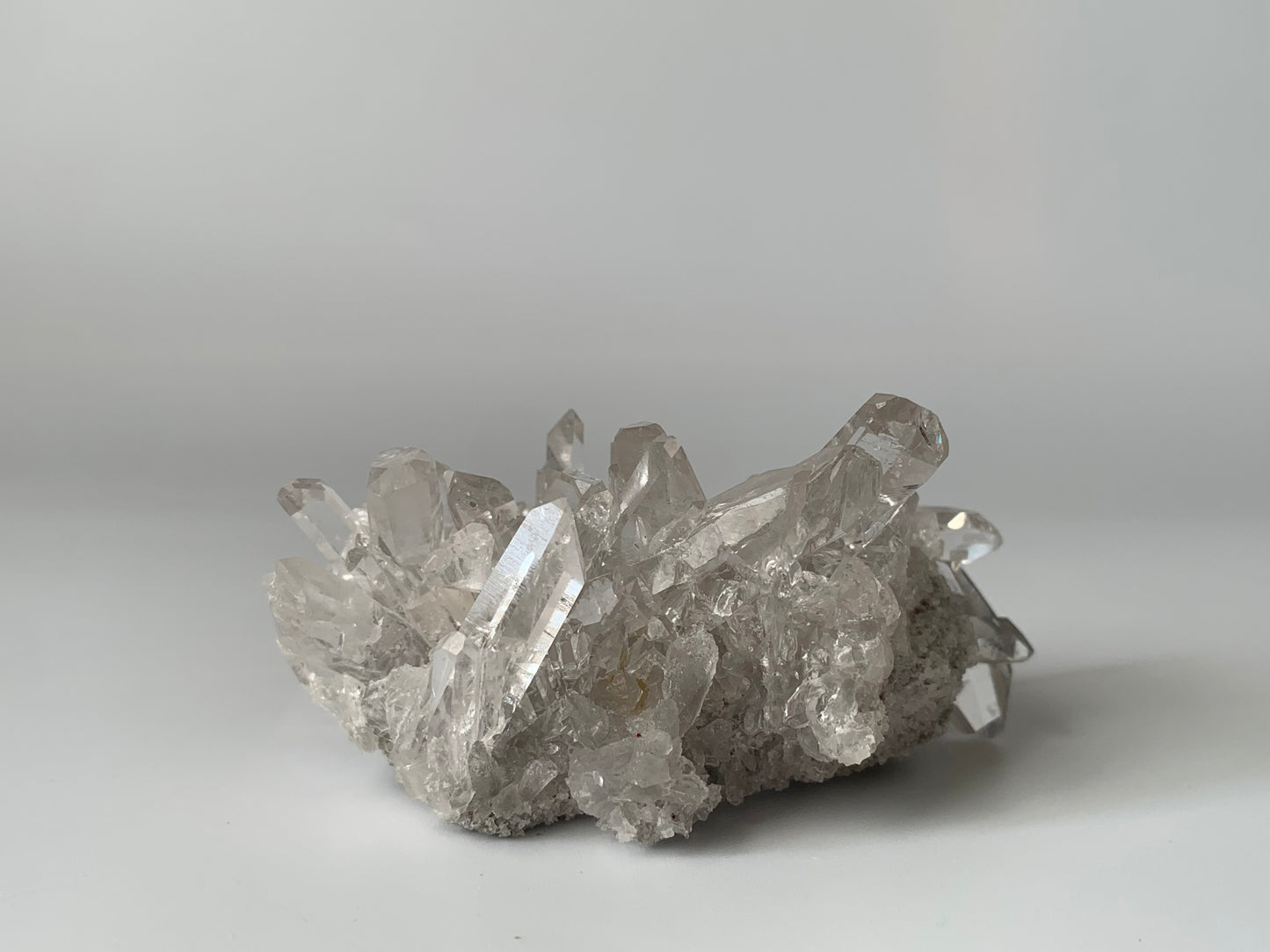 Clear Quartz Crystal Cluster