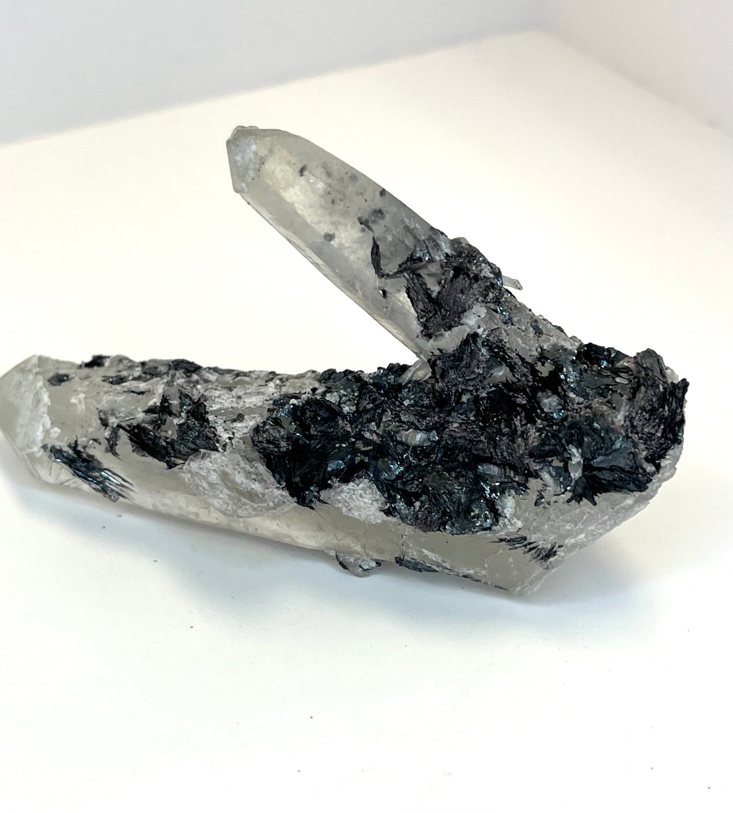 Specularite on Quartz (E)