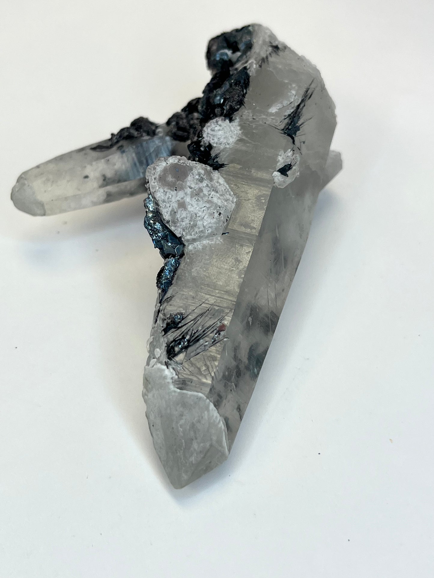 Specularite on Quartz (E)