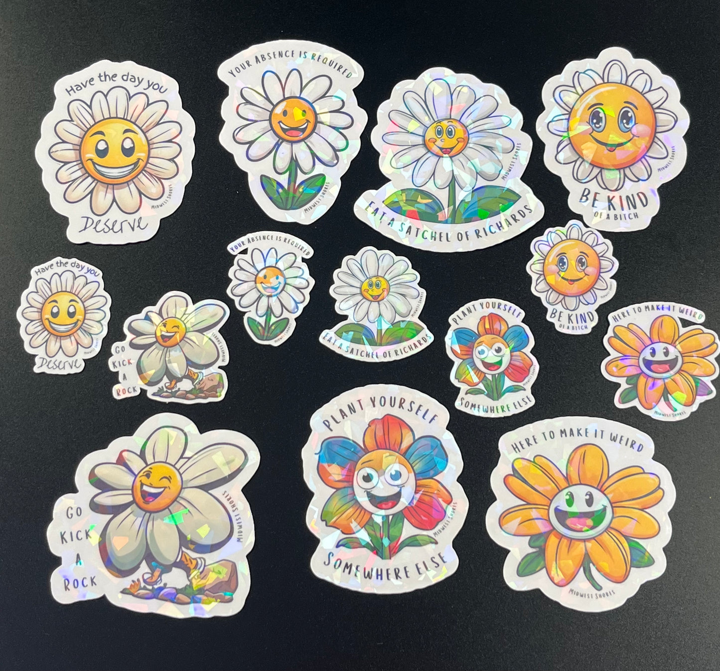 Demented Daisy Sticker Pack