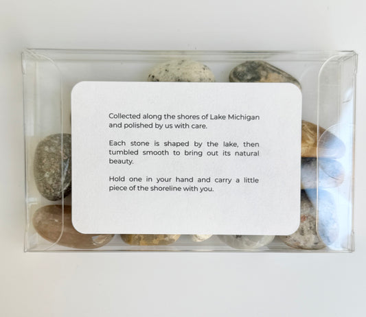 Polished Great Lakes Stones Box of rocks