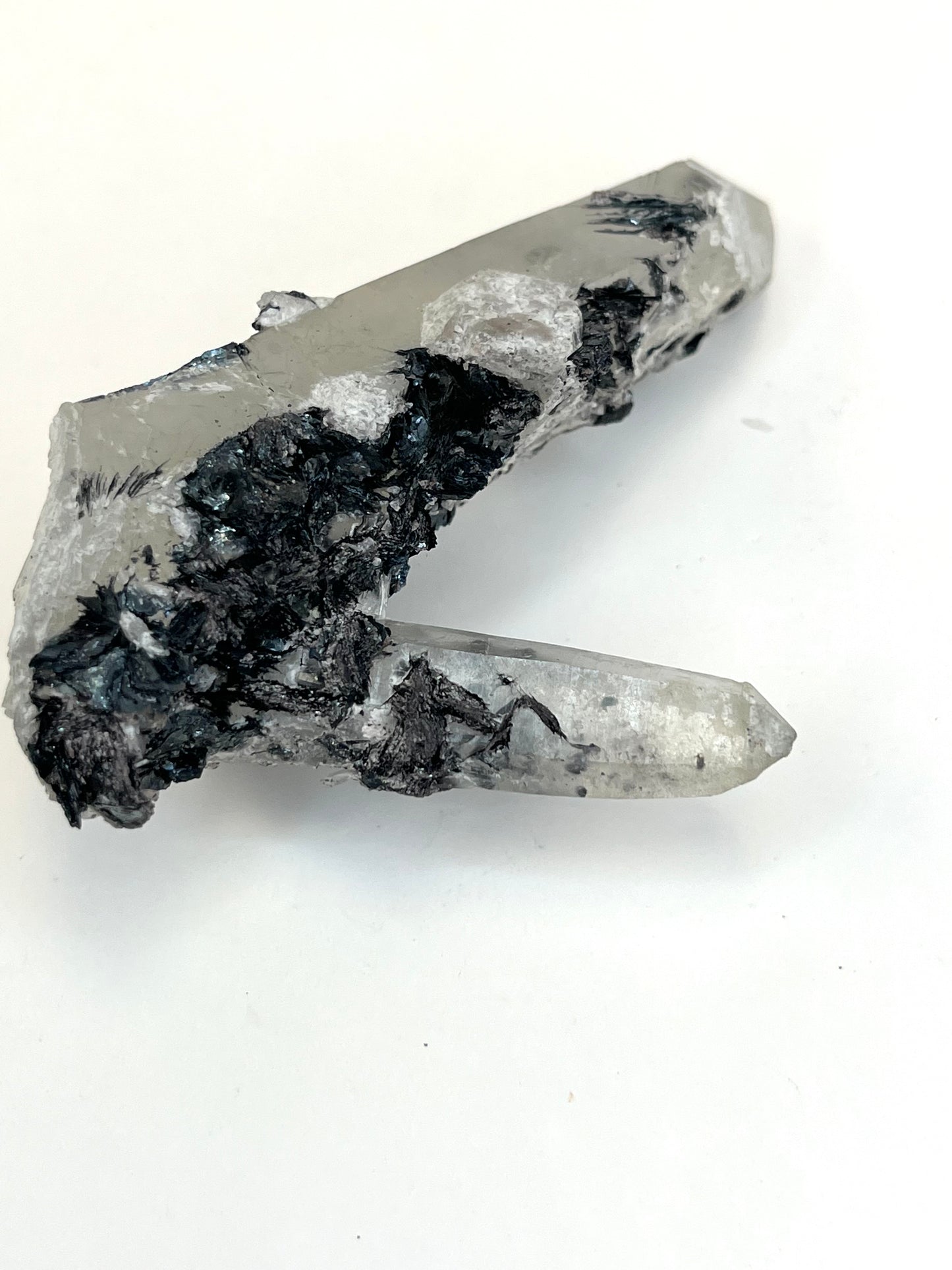 Specularite on Quartz (E)