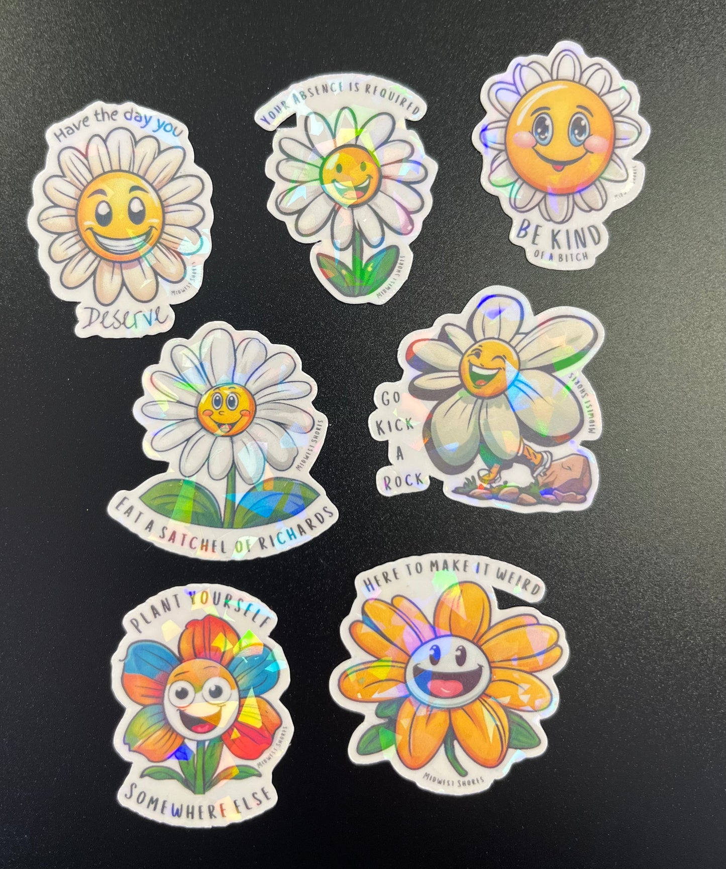 Demented Daisy Sticker Pack