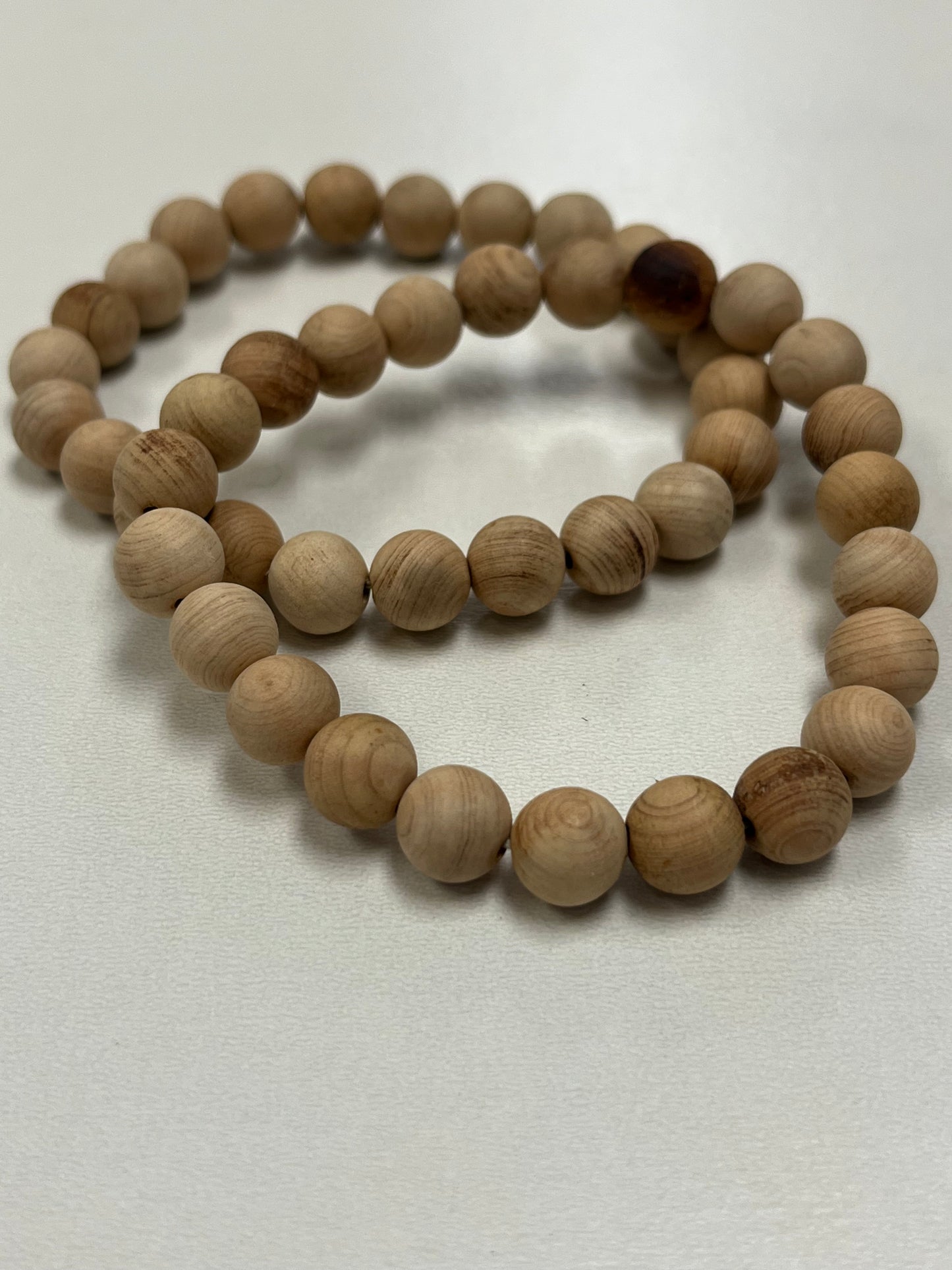 Palo Santo Round Bead Bracelet