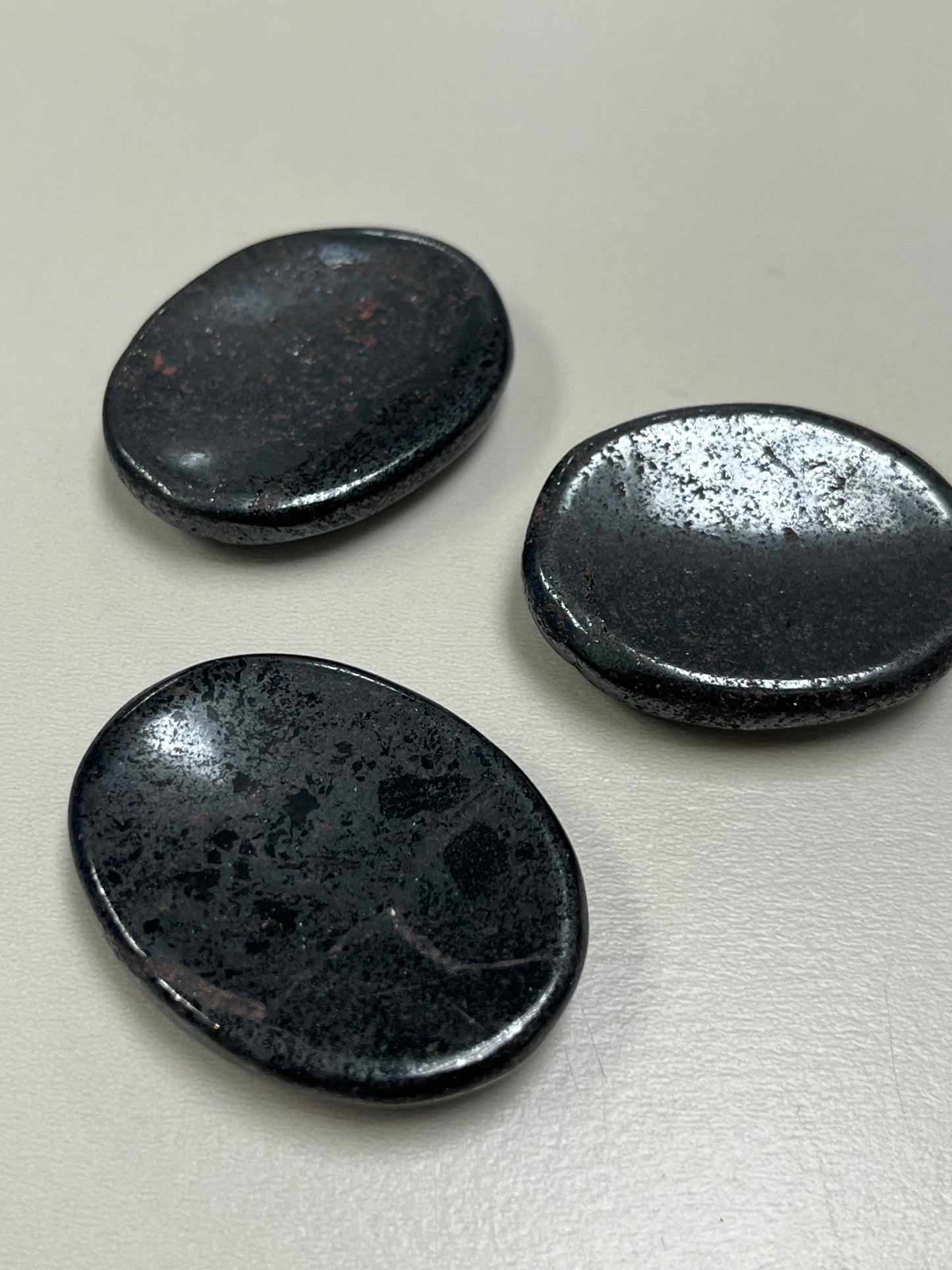 Oval Worry Stone with Indentation