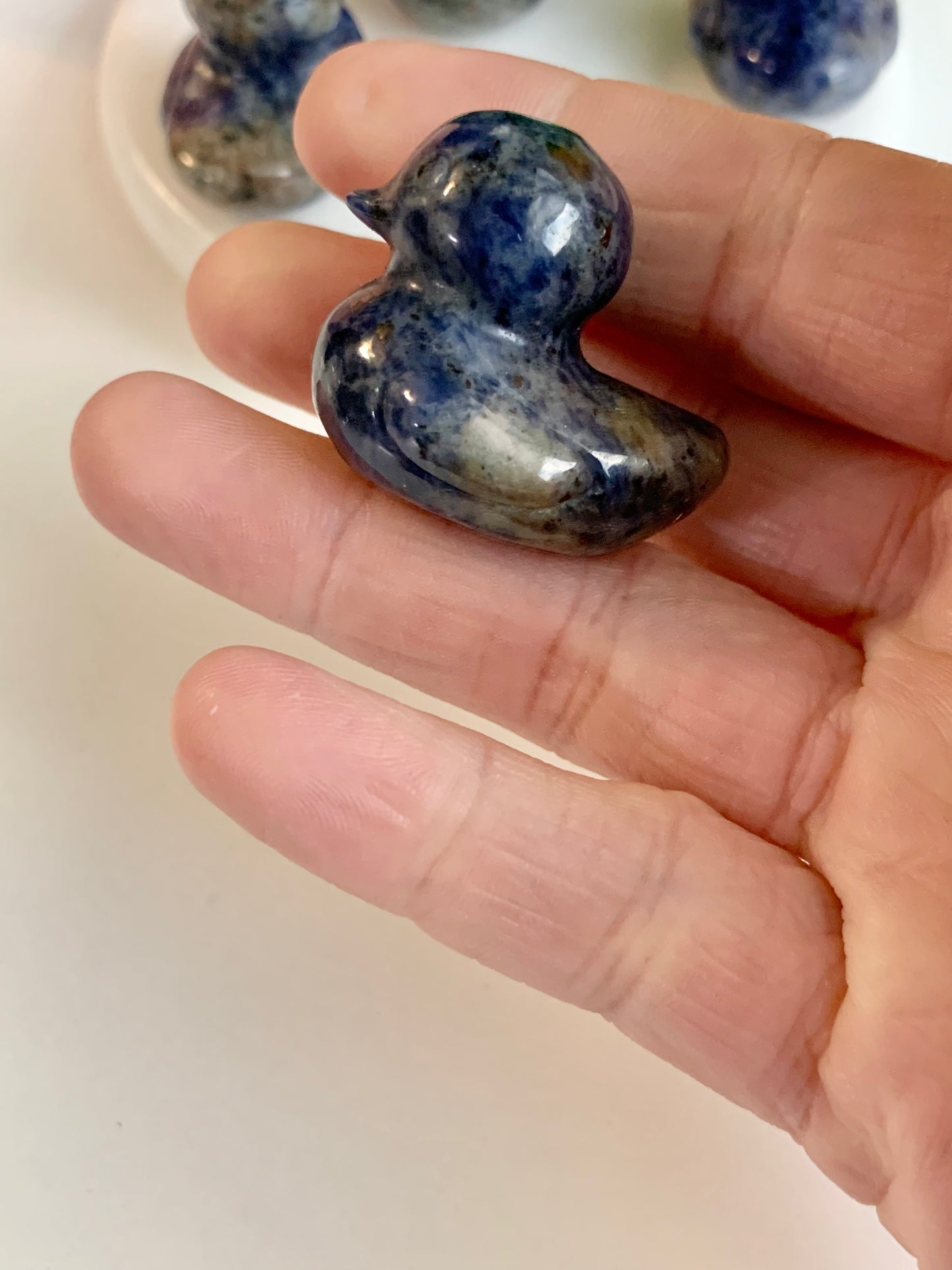 Mini Toy Duck Carving