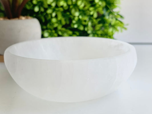 Satin Spar Bowl