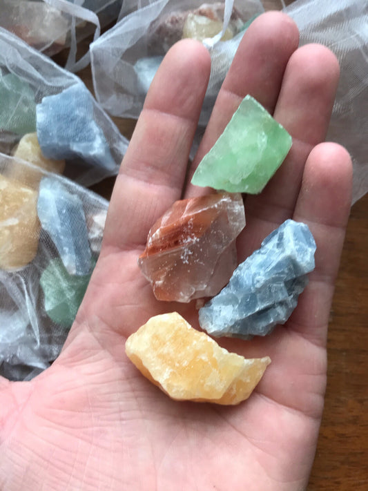 Mini Calcite Stone Mix Grab Bag
