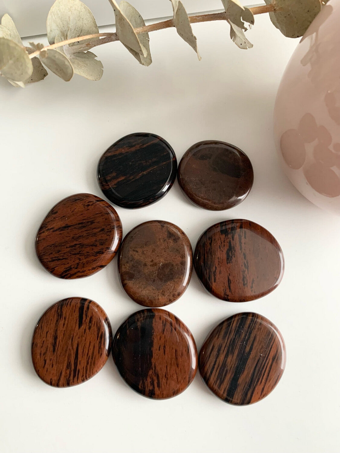 Carry stones, various types, Worry Stone