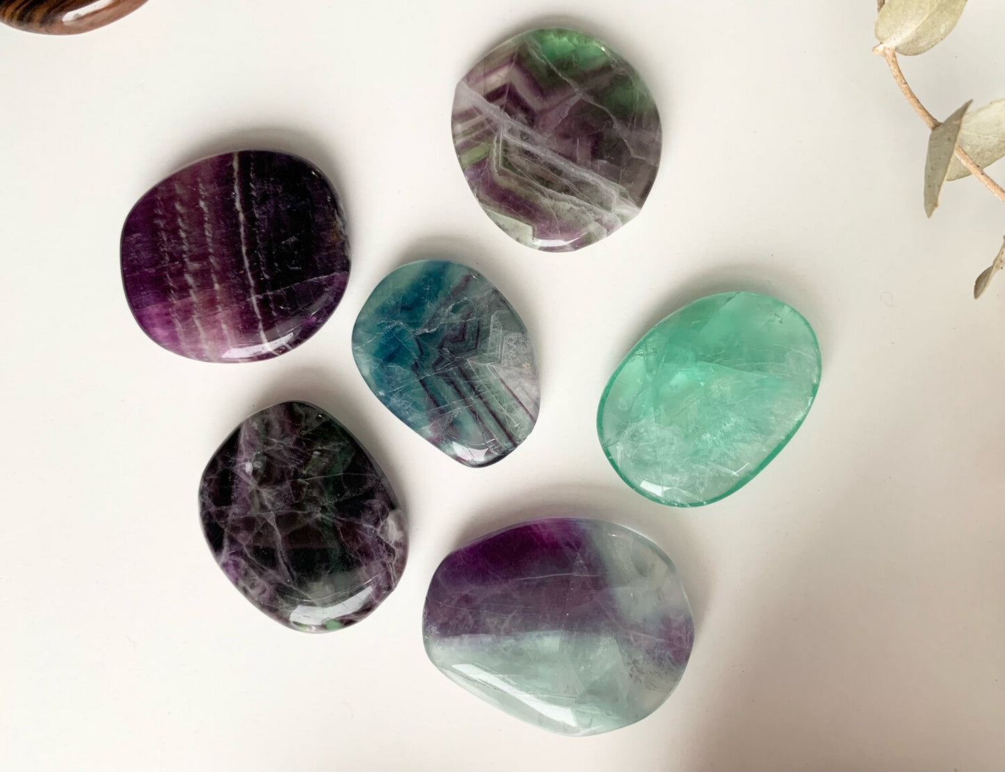 Carry stones, various types, Worry Stone