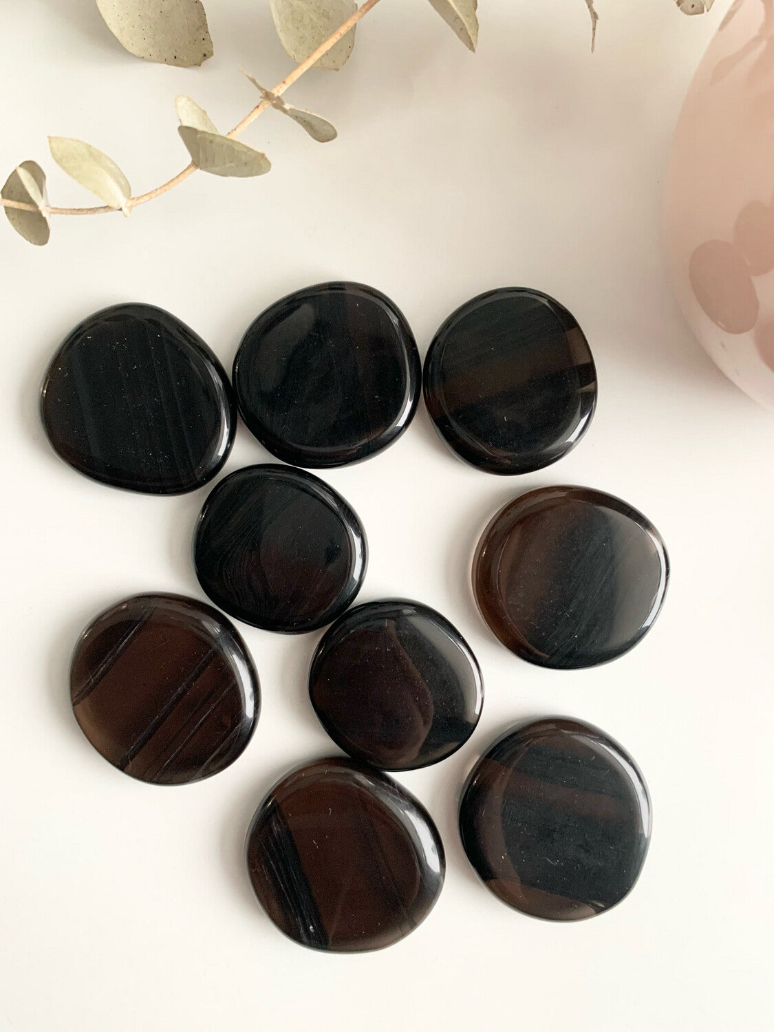 Carry stones, various types, Worry Stone