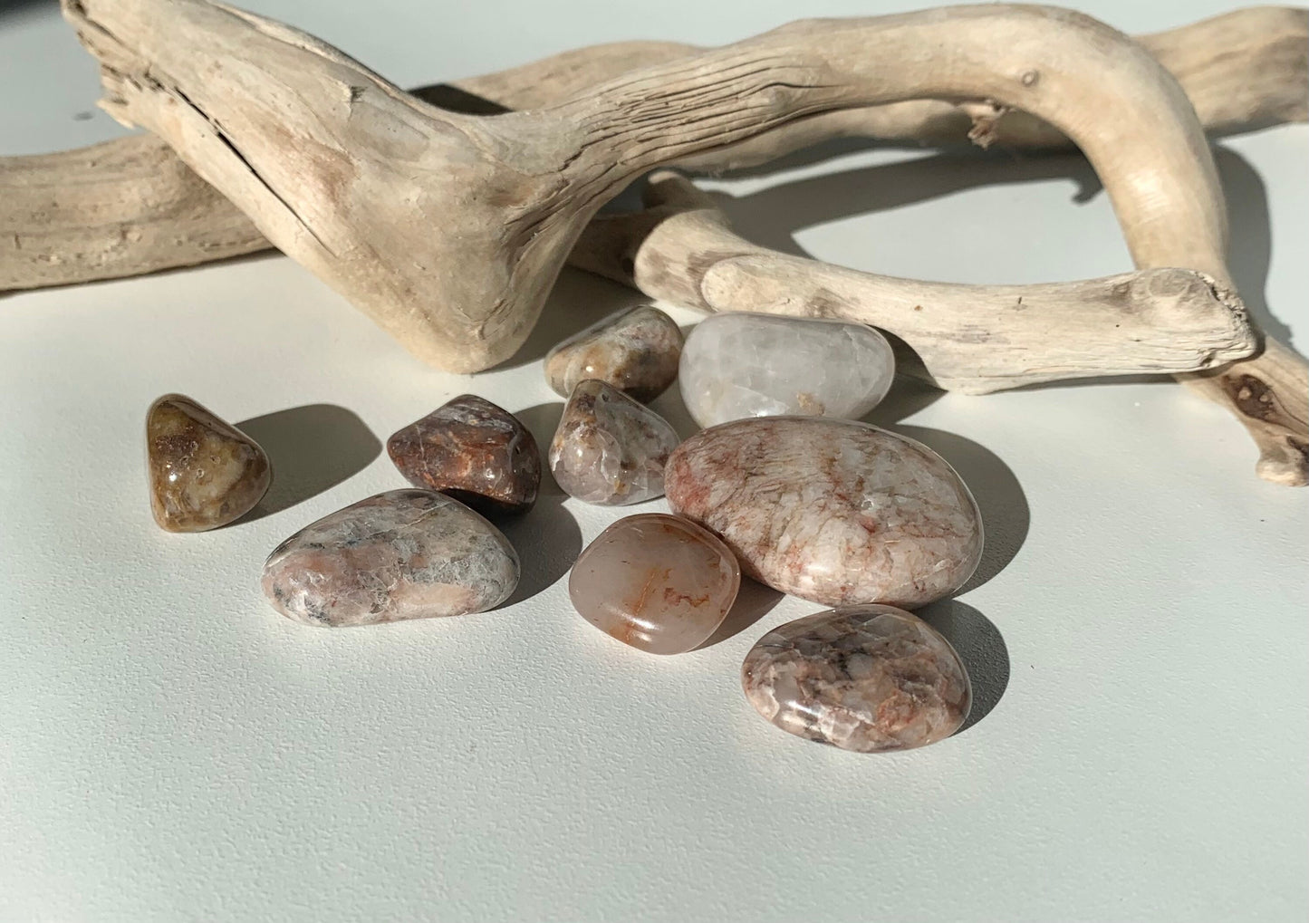 Polished Great Lakes Stones (1lb), Assorted Polished Rocks, Lake Michigan rocks