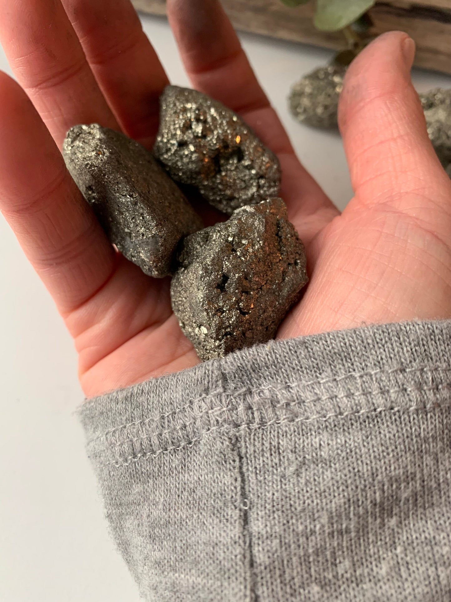 Pyrite stone, fools gold rock, raw pyrite, shiny rocks