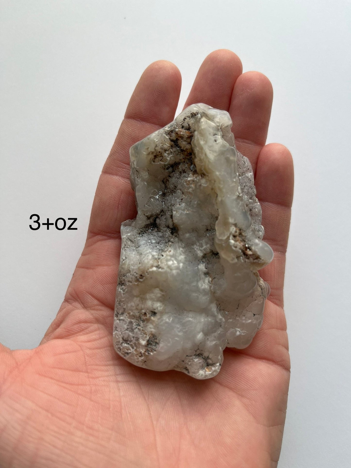 Polished Chalcedony roses, various sizes