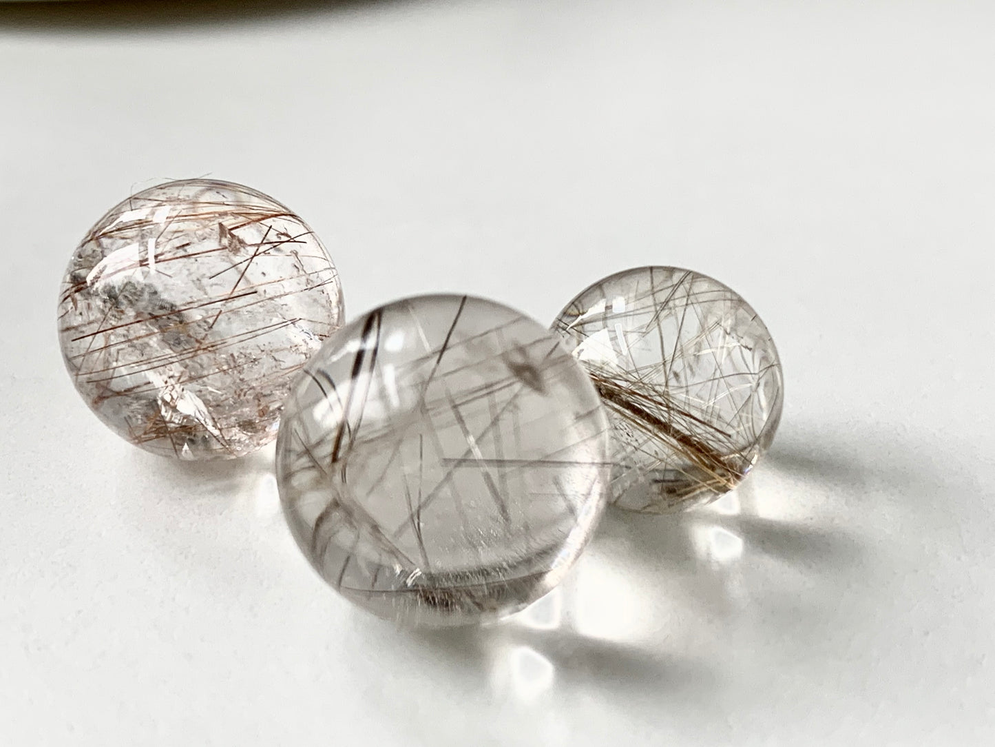 Golden rutile Mini Sphere