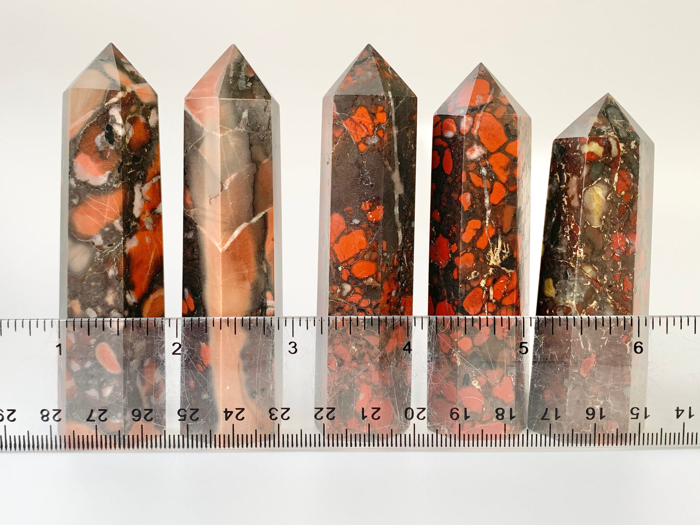 Red Point Jasper Tower, 2.8-2.9 oz