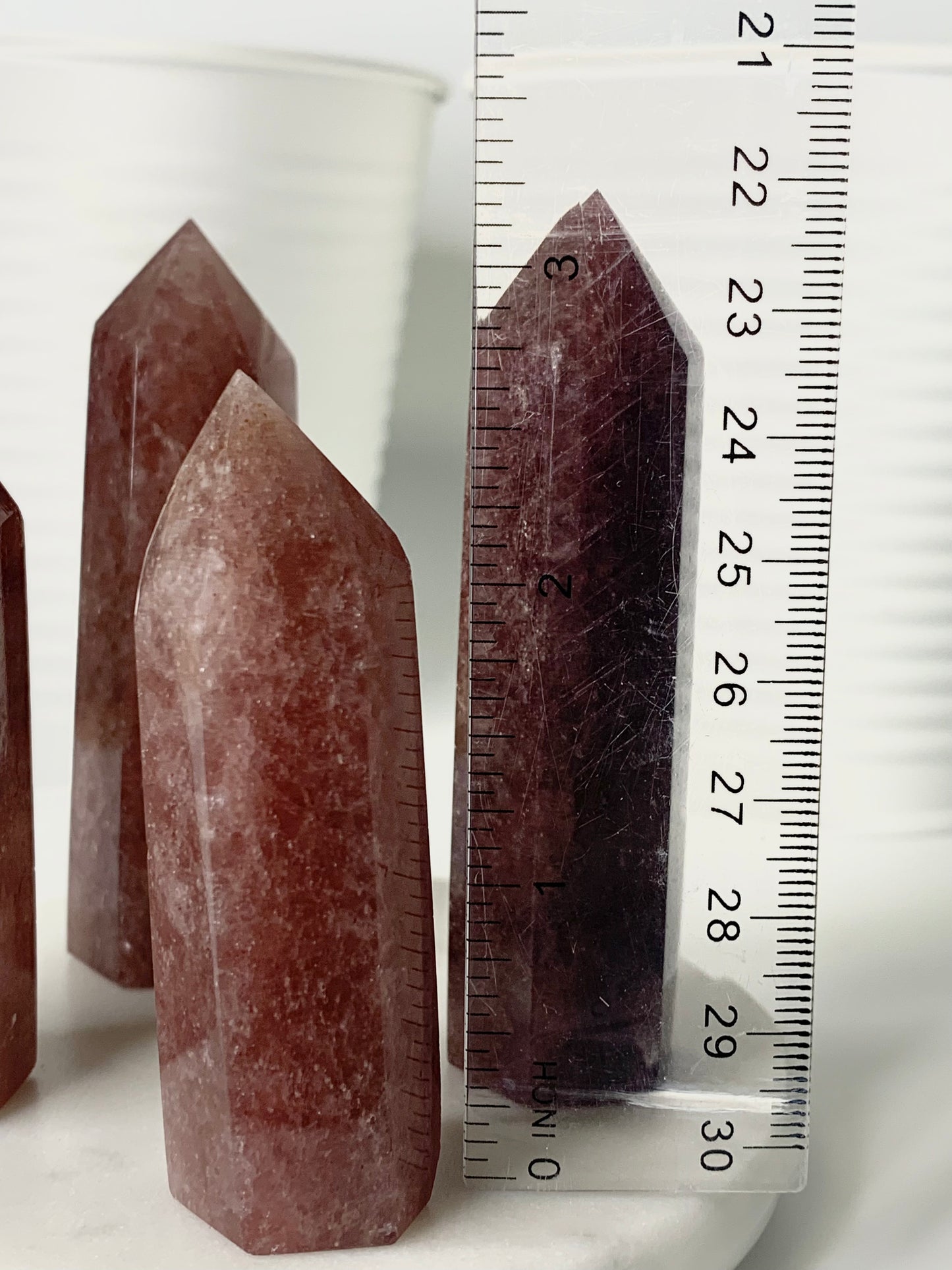 Strawberry Quartz Tower