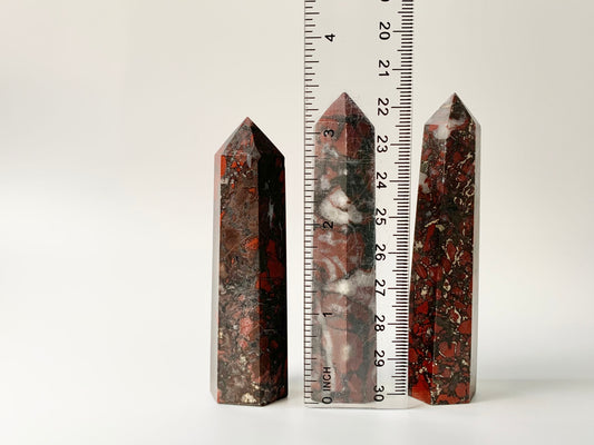 Red Point Jasper Tower, 2.2-2.3 oz