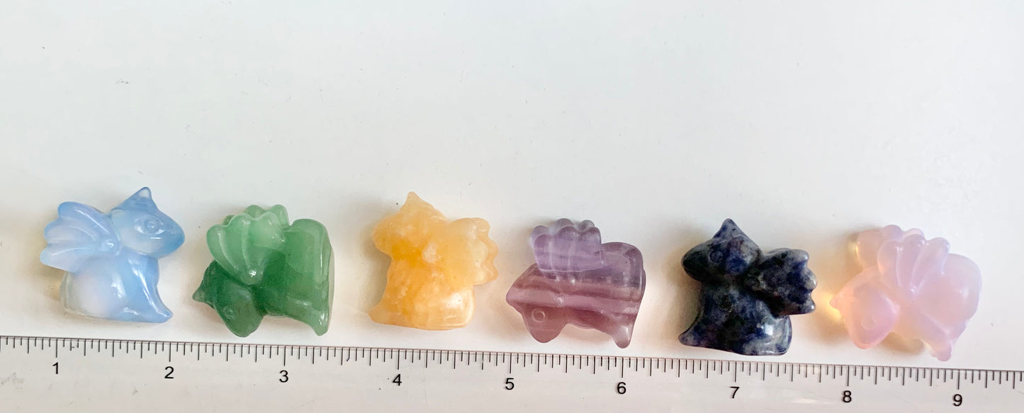 Mini Unicorn Carving