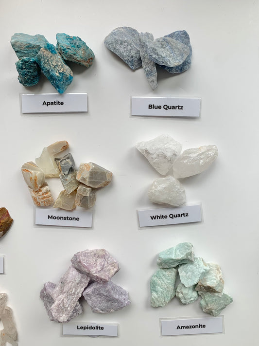 Raw Stones (choose your material)