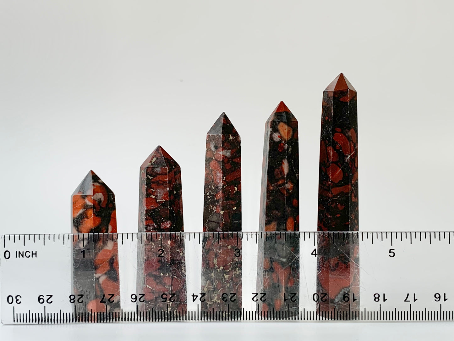 Red Point Jasper Tower, <1oz